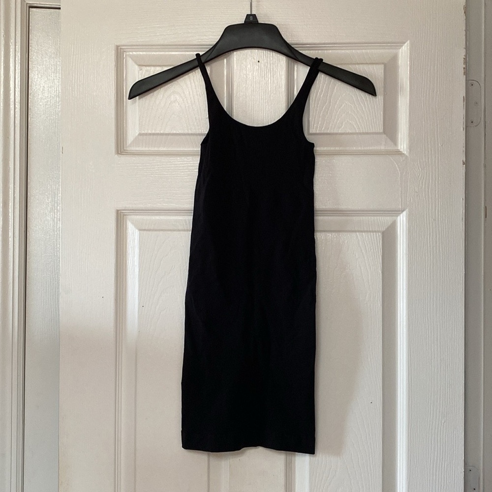 WOLFORD Black Seamless Tank Top Shapewear